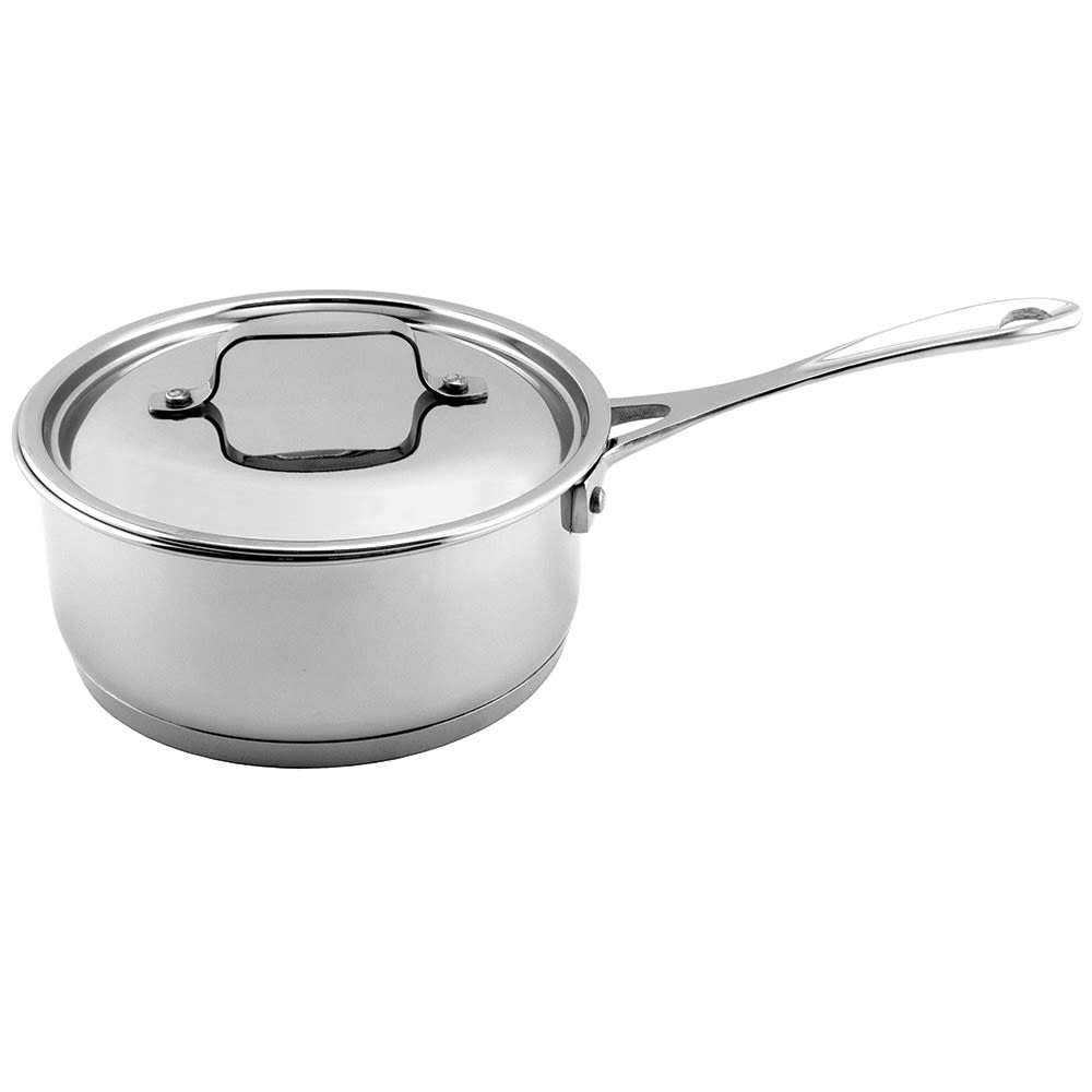 Empire Pro-Ware Stainless Steel Sauce Pan with Lid, 2qt